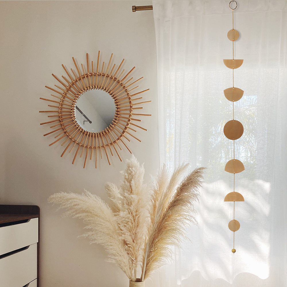 Decorazione legno stelle luna
