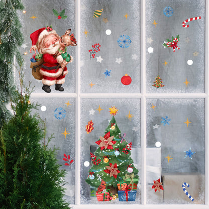 Adesivo murale babbo natale