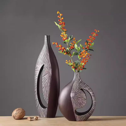 Vaso resina minimalista