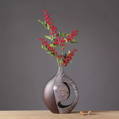 Vaso resina minimalista