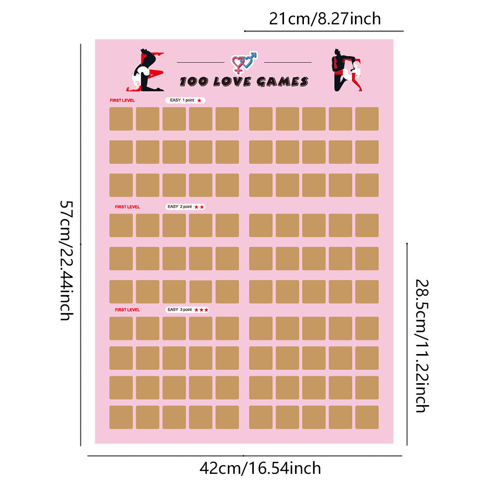 Poster grattabile San Valentino