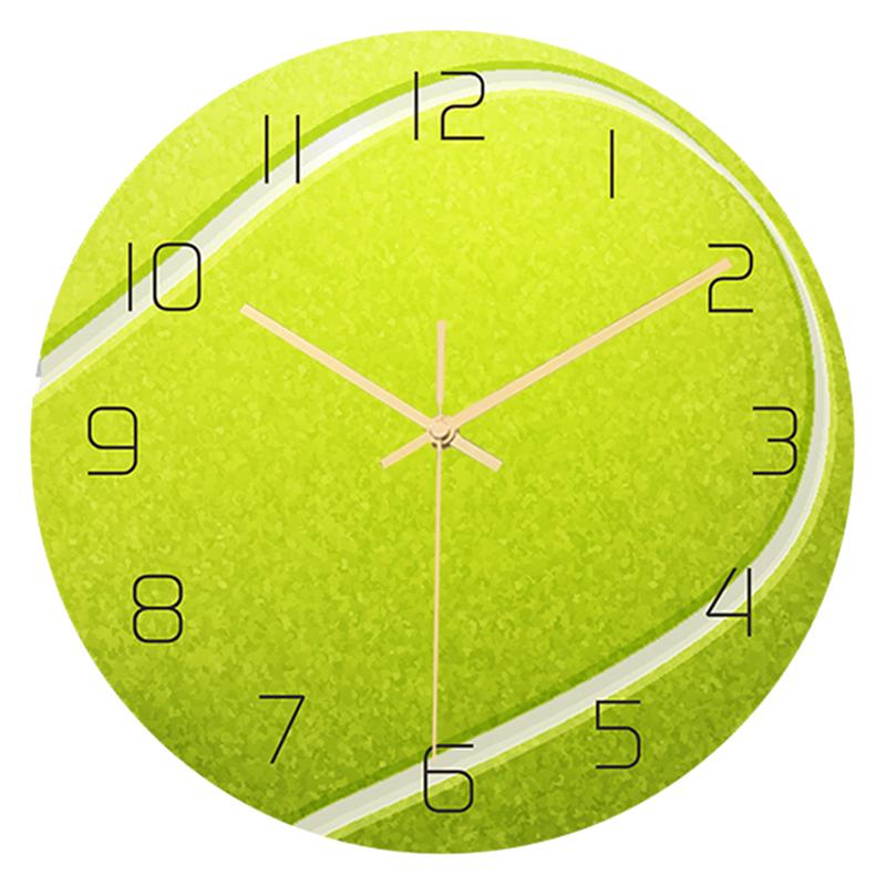 Orologio da parete Pallina tennis verde