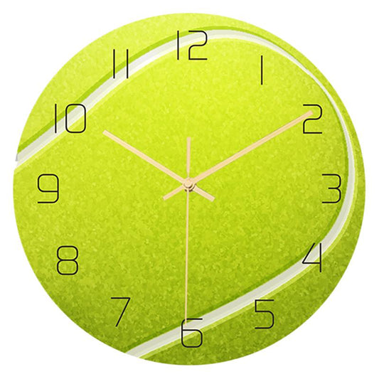 Orologio da parete Pallina tennis verde