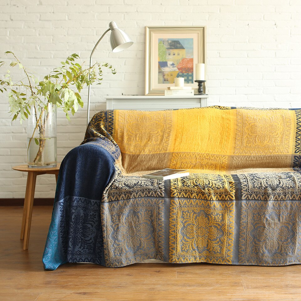 Coperta Chenille Boho