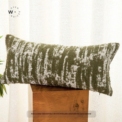 Cuscino arredo verde
