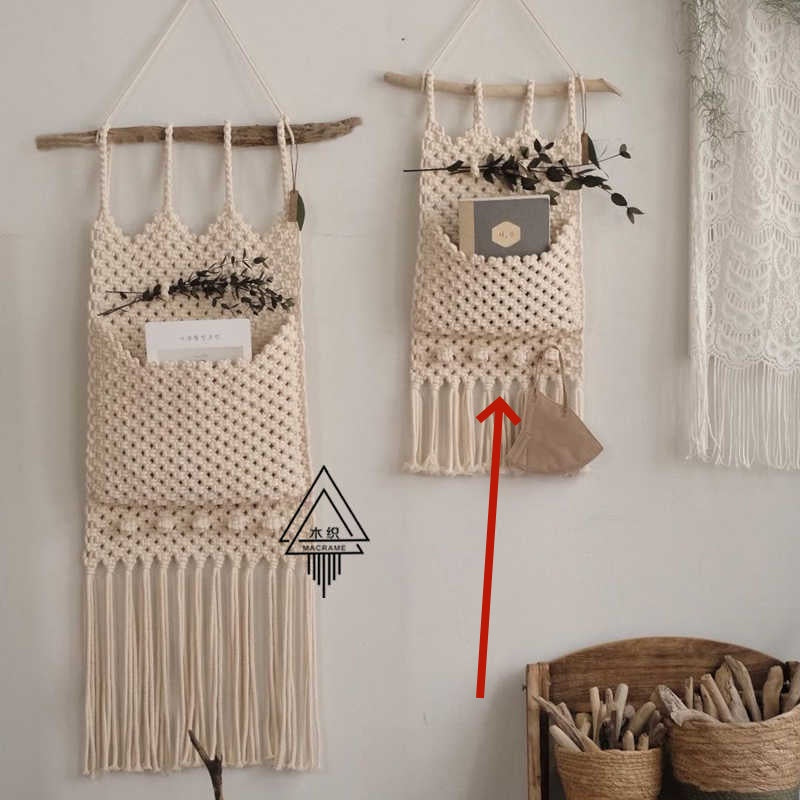 Arazzo boho tessuto