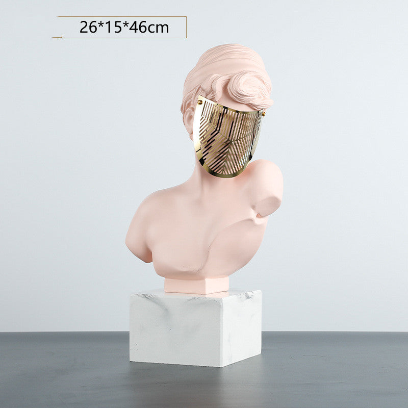 Scultura astratta ragazza
