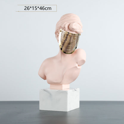 Scultura astratta ragazza