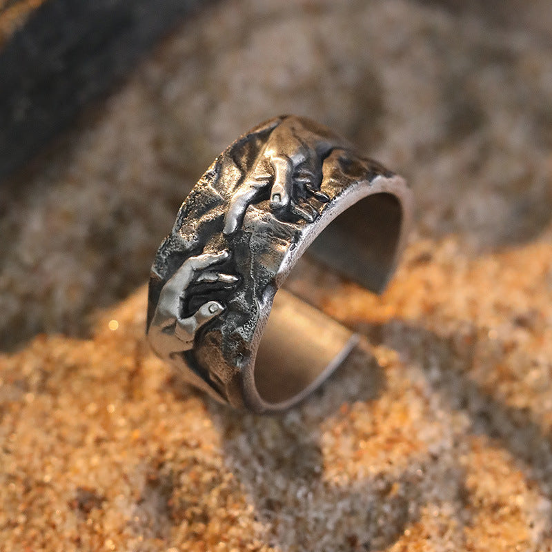 Anello Argento Thai Vintage