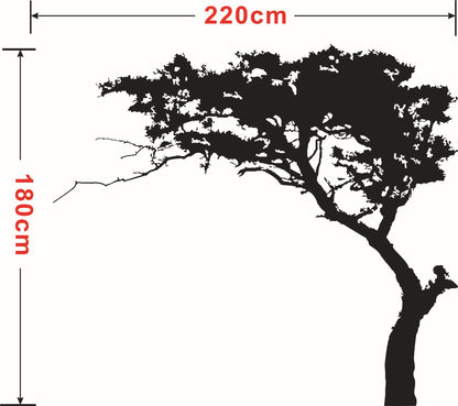 Adesivo murale alberi