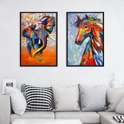 Quadro decorativo - tema elefante