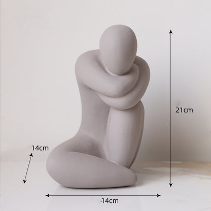 Statuetta stile minimalista