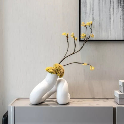 Ornamento resina minimalista