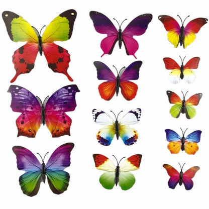 Adesivi farfalle 3D