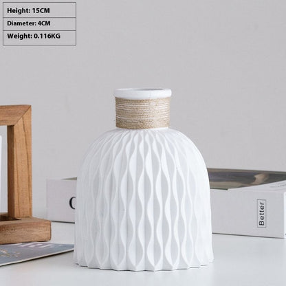 Vaso in plastica stile nordico