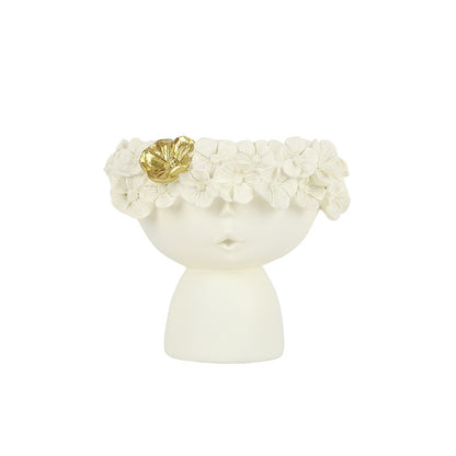 Ornamento resina in stile nordico