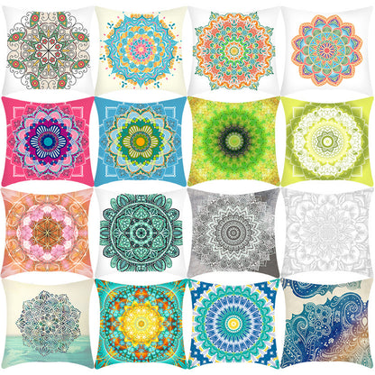Cuscino mandala etnico
