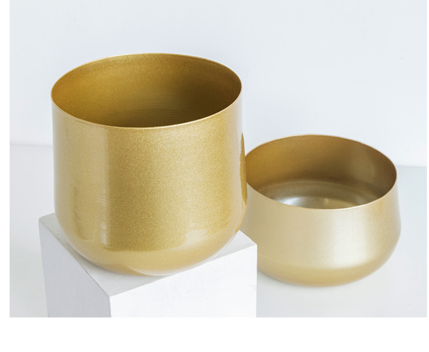 Vaso ferro rotondo