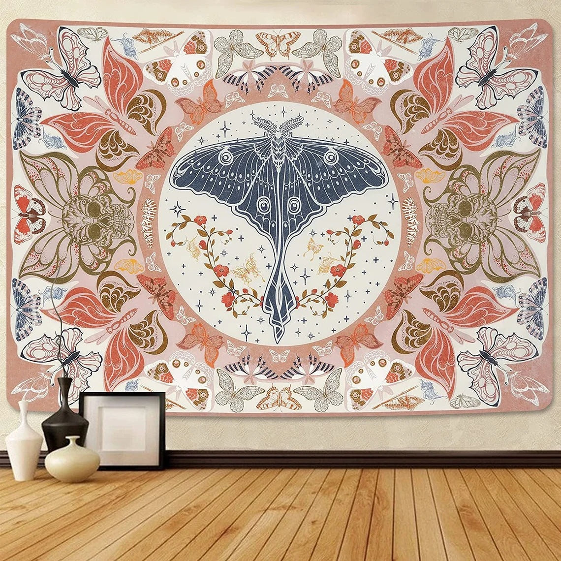 Arazzo farfalla bohemien