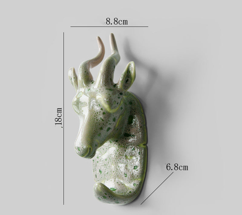 Gancio decorativo animale