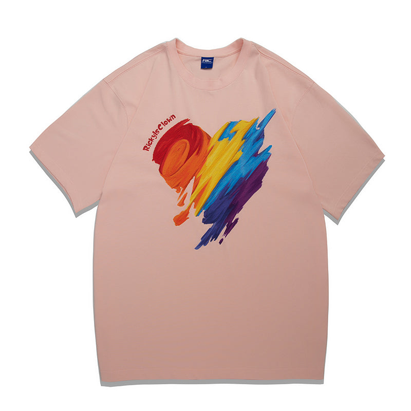 T-shirt Pagliaccio Arcobaleno Graffiti