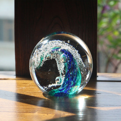 Ornamento vetro cristallo