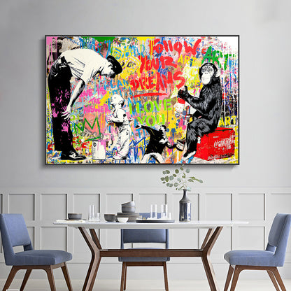 Quadro scimmia