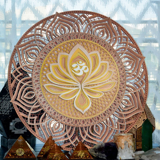 Quadro in MDF Mandala
