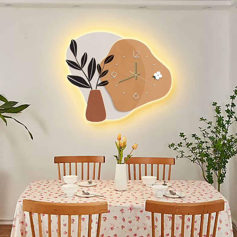 Quadro luminoso orologio