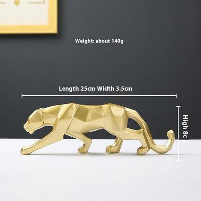 Statuetta leopardo