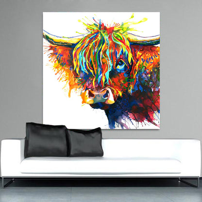 Quadro animali acquerello