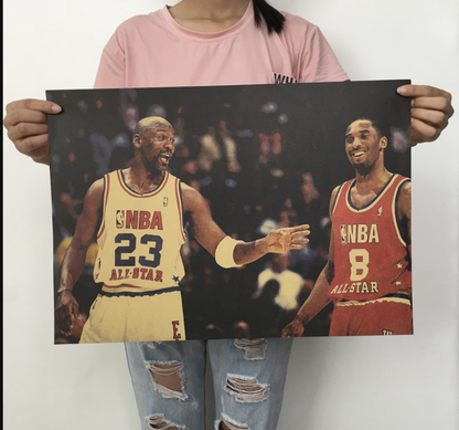 Poster Giocatore di basket in salto