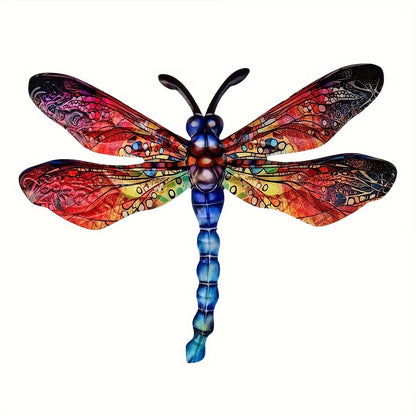 Decorazione libellula metallo