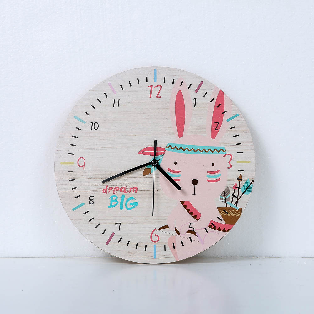 Orologio da parete Viso stilizzato dream big