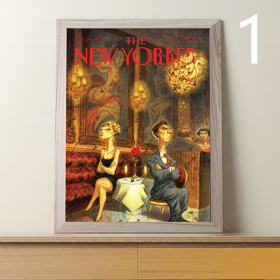 Quadro stile magazine New York