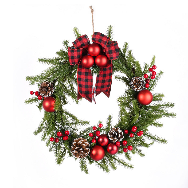 Ghirlanda Natale pigne