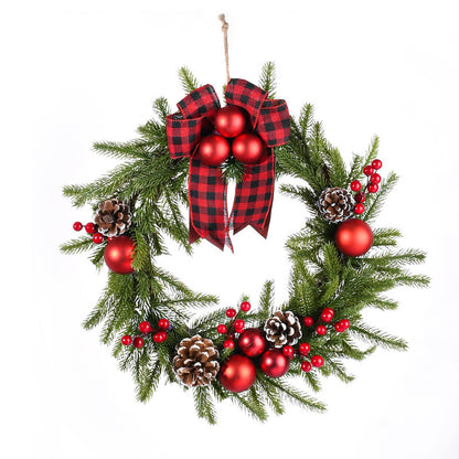 Ghirlanda Natale pigne