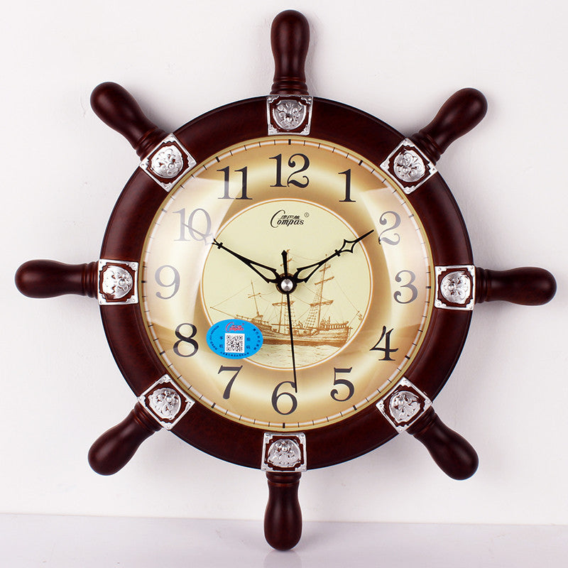 Orologio da parete Timone nautico