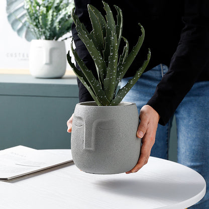 Vaso fiori cemento