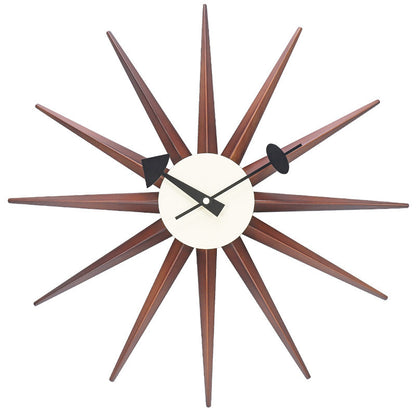 Orologio da parete Sole raggi dorati