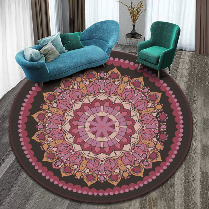 Tappeto mandala etnico