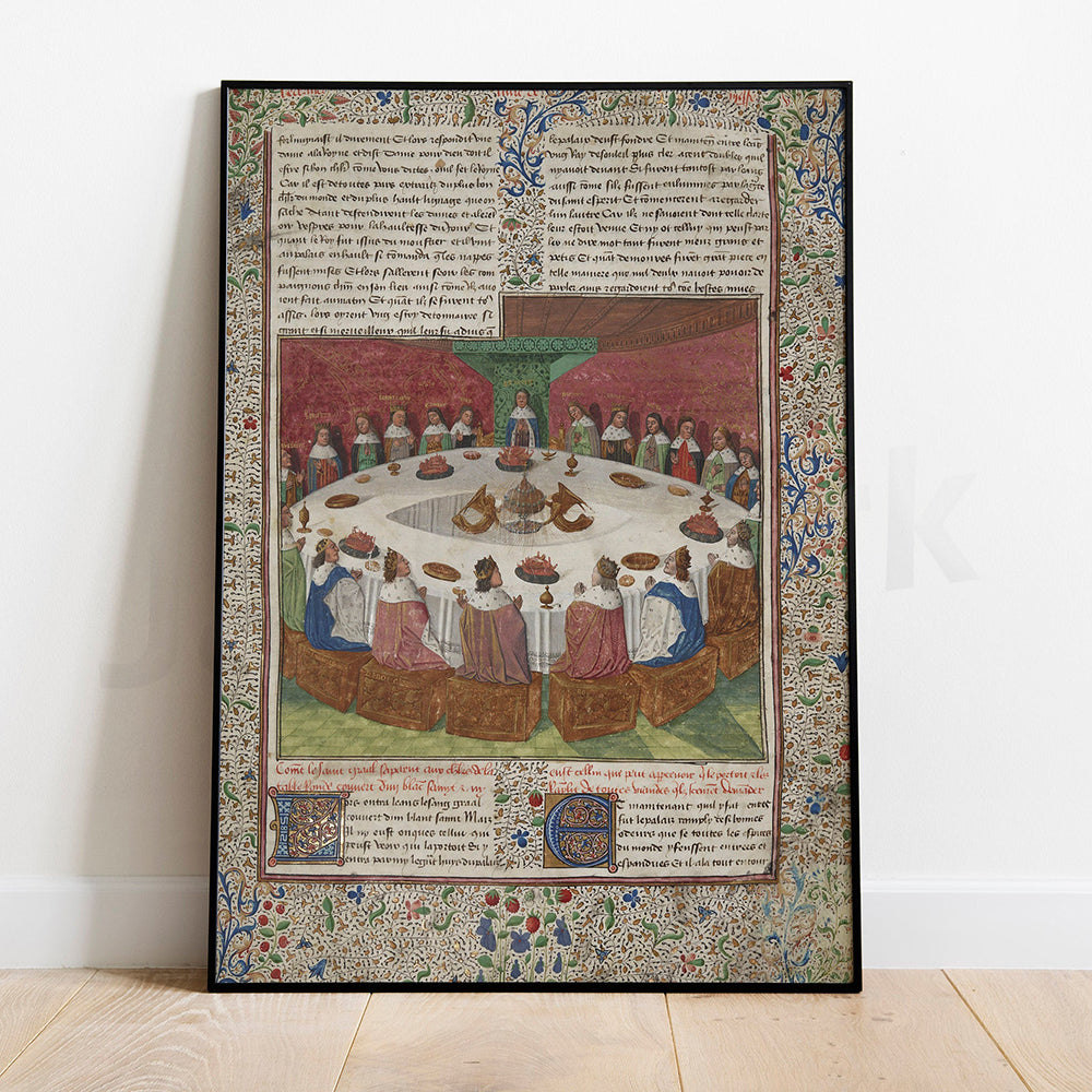 Quadro Battaglia Medievale