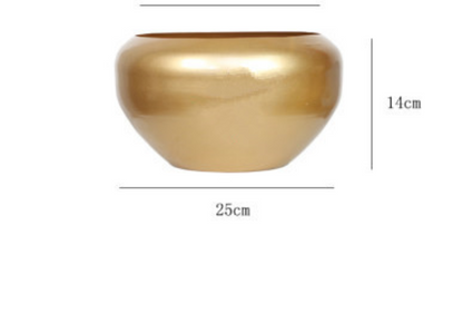 Vaso ferro rotondo