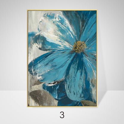 Quadro astratto fiori