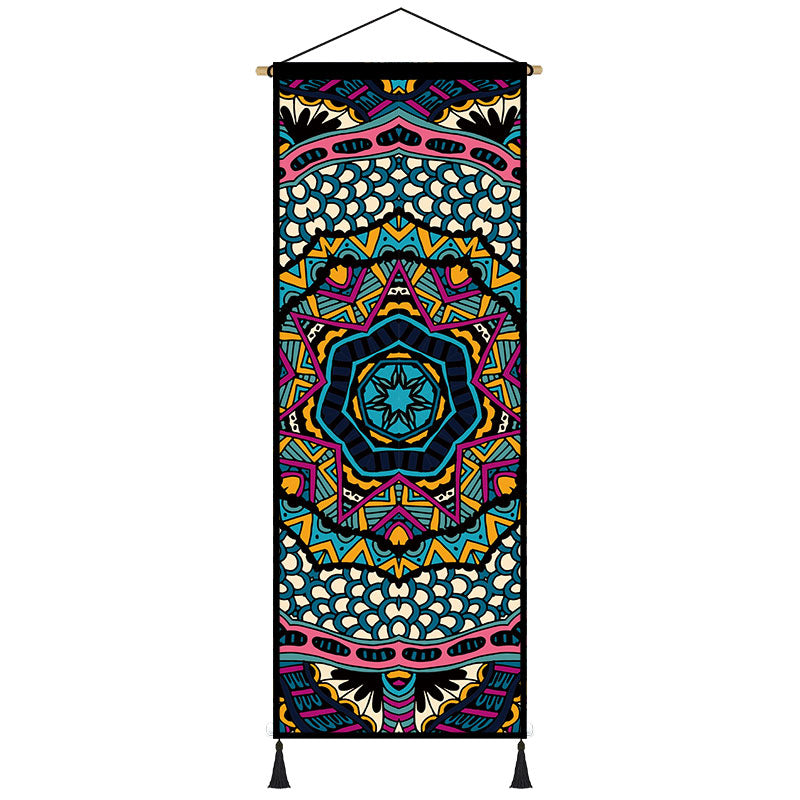 Quadro su tela Mandala indiani colorati