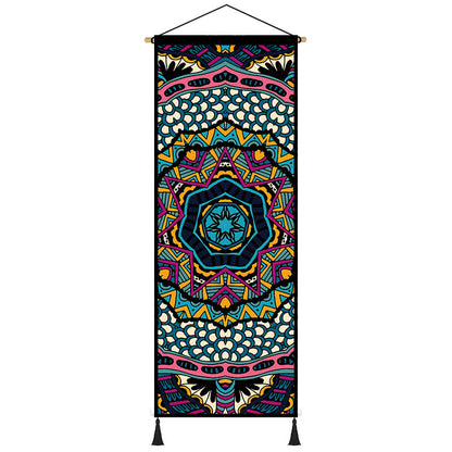Quadro su tela Mandala indiani colorati