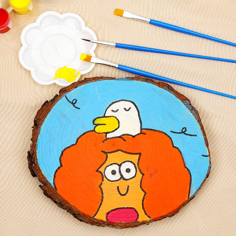 Disco decorativo legno