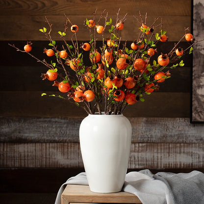 Vaso ceramica bianca stile nordico