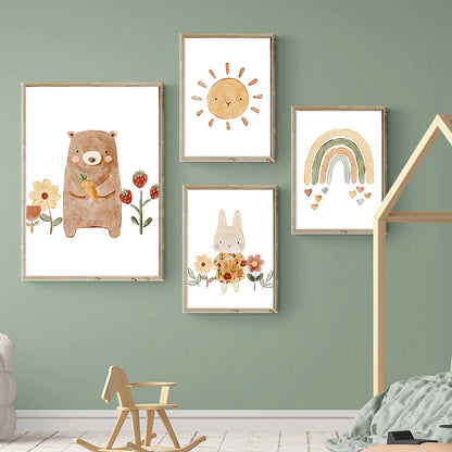 Quadro Animali boho