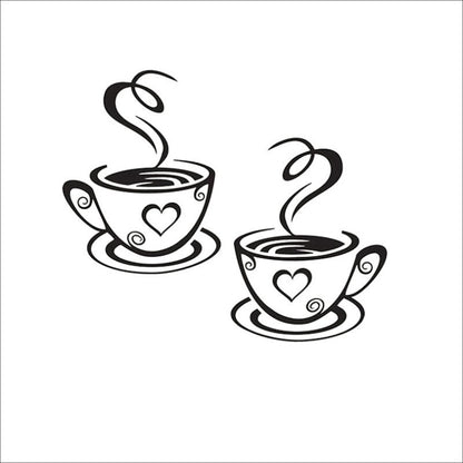 Adesivi murali Tazze di caffè